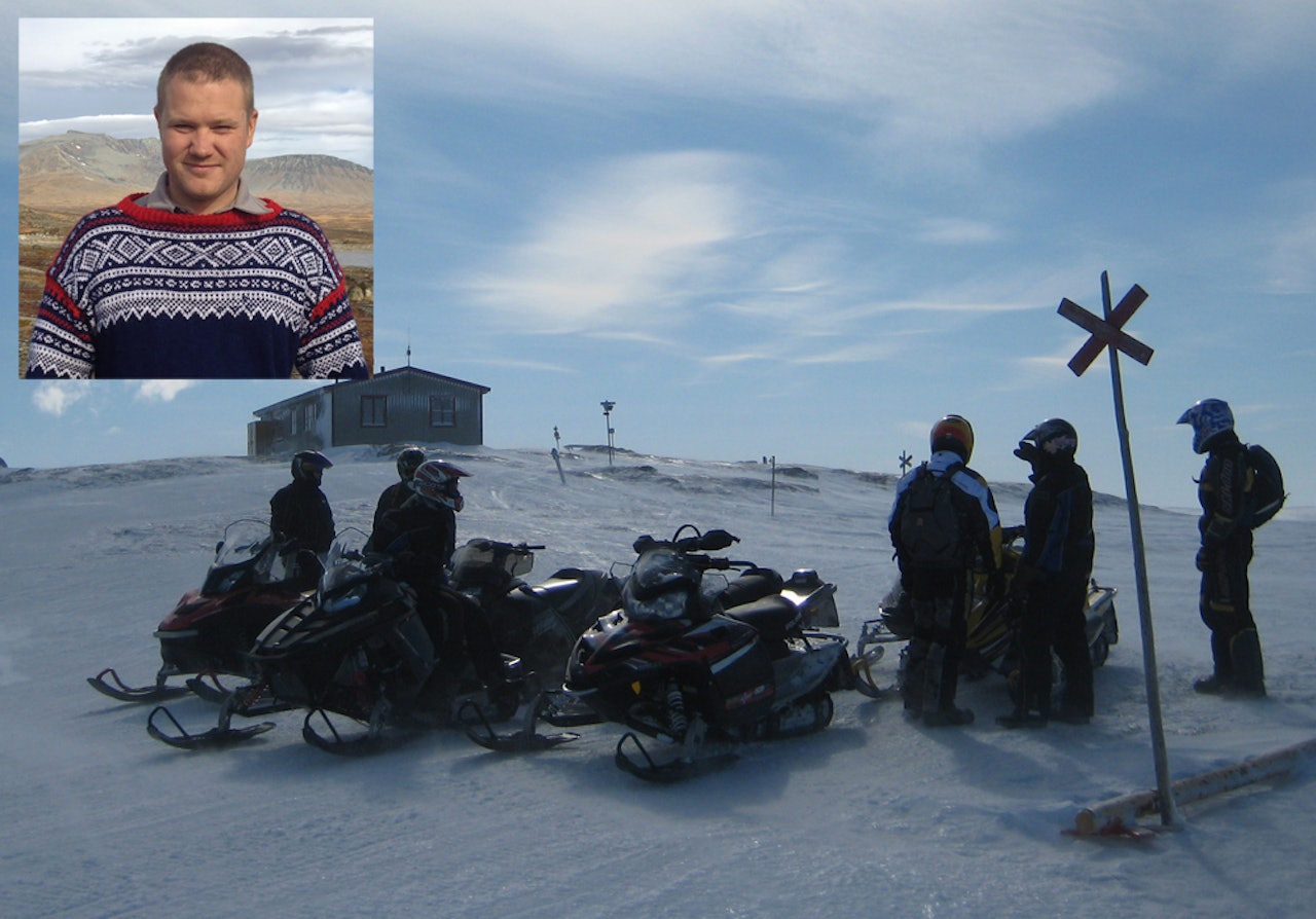– IKKE SNAKK OM FRISLIPP: Erik Kirkvold (innfelt) fra Snøskuterklubbenes fellesråd mener det ikke blir noe frislipp av snøskutere, men at det kun er snakk om flere skuterløyper utvalgte steder. Foto: Erik Kirkvold – IKKE SNAKK OM FRISLIPP: Erik Kirkvold (innfelt) fra Snøskuterklubbenes fellesråd mener det ikke blir noe frislipp av snøskutere, men at det kun er snakk om flere skuterløyper utvalgte steder. Foto: Erik Kirkvold
