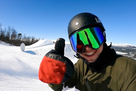KAMERAMANN: Petter Ulsletten klokket inn over 80 turer i Dombås-parken i helga. Foto: Privat petter ulsletten dombås