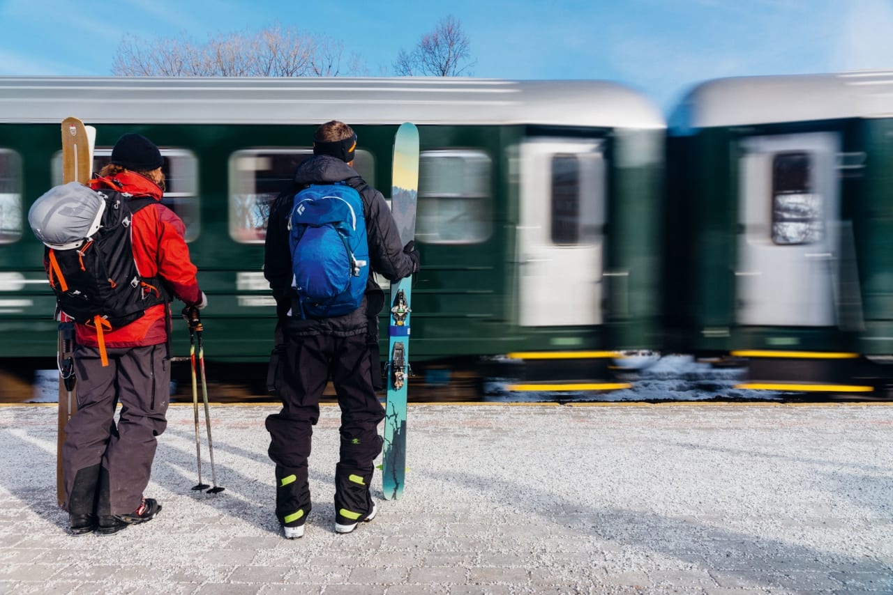 Tog Myrdal Flåmsbanen Vatnahalsen Topptur