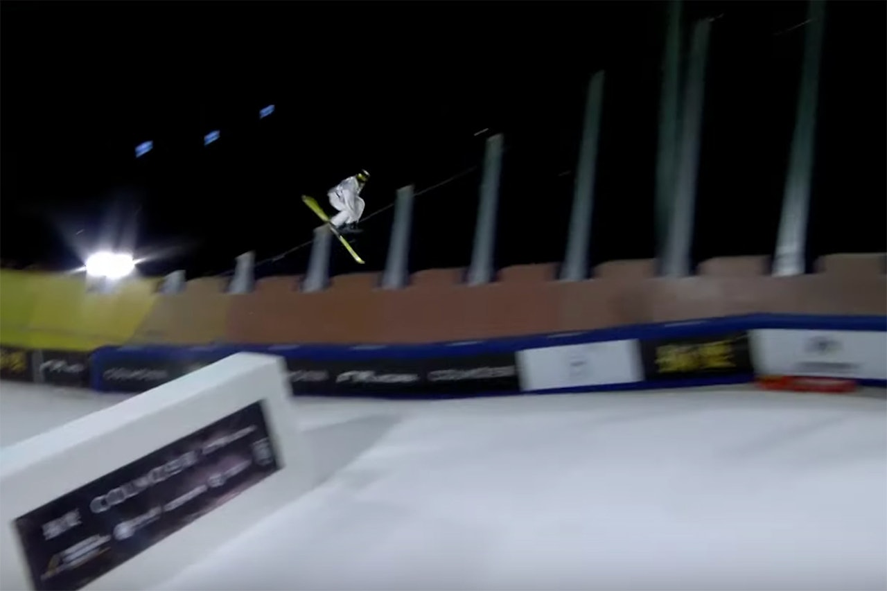 VANT: Birk Ruud vant med dagens definitivt beste triks. Foto: Skjermdump/NRK VANT: Birk Ruud vant med dagens definitivt beste triks. Foto: Skjermdump/NRK