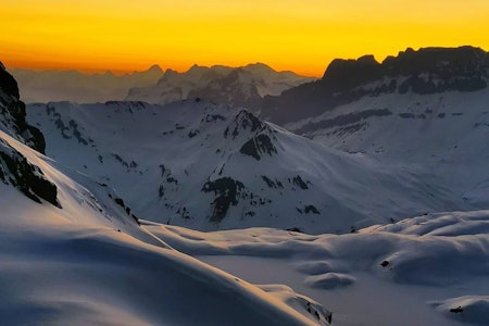 TØRT: Det har ikke kommet nedbør på en måned i Chamonix. Foto: Tof Henry Tof Henry i Chamonix
