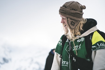 TILBAKE: Vi møtte Tanner Hall i Freeride World Tour-debuten. Her forteller han om hvordan livet har forandret seg de siste årene. Foto: Freeride World Tour Tanner Hall