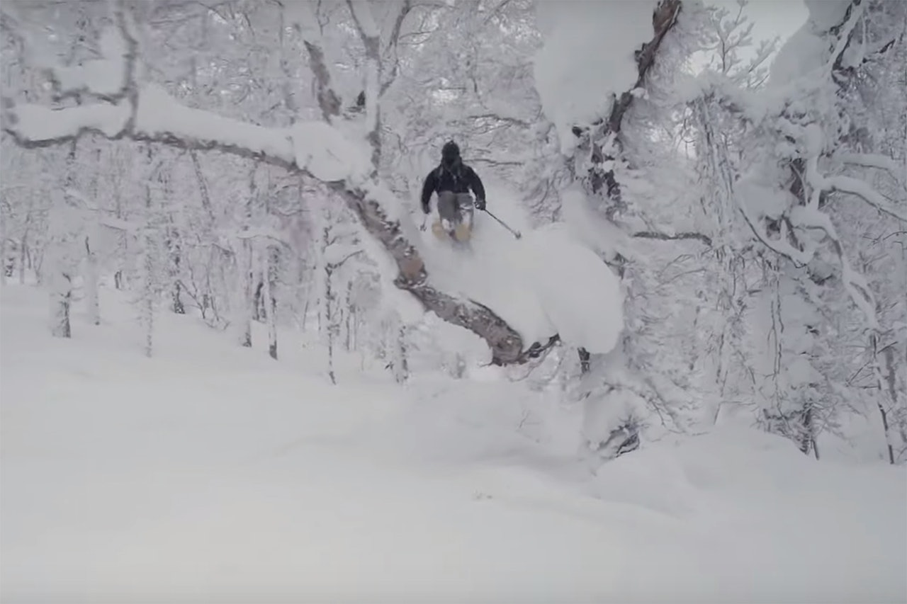 NY FILM: Eric Pollard, mannen blant flere kjente Line-ski, har laget ny film. Foto: Skjermdump/Nimbus NY FILM: Eric Pollard, mannen blant flere kjente Line-ski, har laget ny film. Foto: Skjermdump/Nimbus