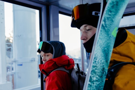 BREVENT: Stinius Skjøtskift er i Chamonix for første gang. Stian flyttet hit allerede som 18-åring. Bilde: Gard Gauteplass Stian Hagen Stinius Skjøtskift Brevent Chamonix Frankrike