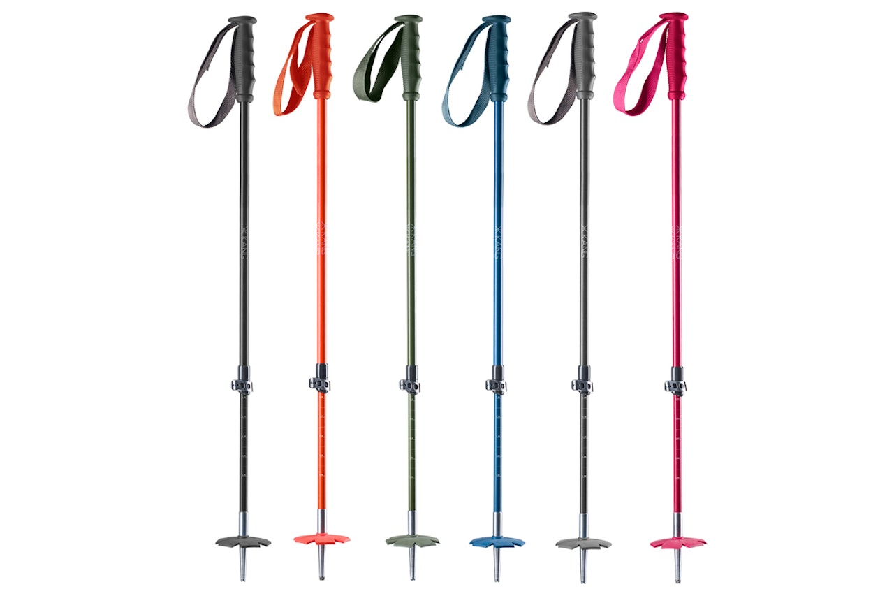 STILREINT: Kang Poles nye teleskopstav kommer i mange farger – men heldigvis er staven ensfarga. STILREINT: Kang Poles nye teleskopstav kommer i mange farger – men heldigvis er staven ensfarga.