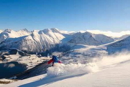 ROMSDALEN: Slik så det altså ut i Romsdalen i helga. Foto: Dag Stuan Romsdalen