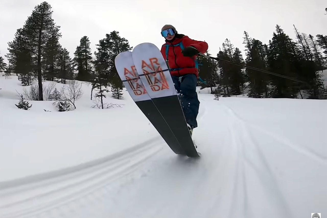 PÅ TOPPTUR: Se Sebastian Schjerve på topptur utenfor Namsos. Foto: Skjermump PÅ TOPPTUR: Se Sebastian Schjerve på topptur utenfor Namsos. Foto: Skjermump