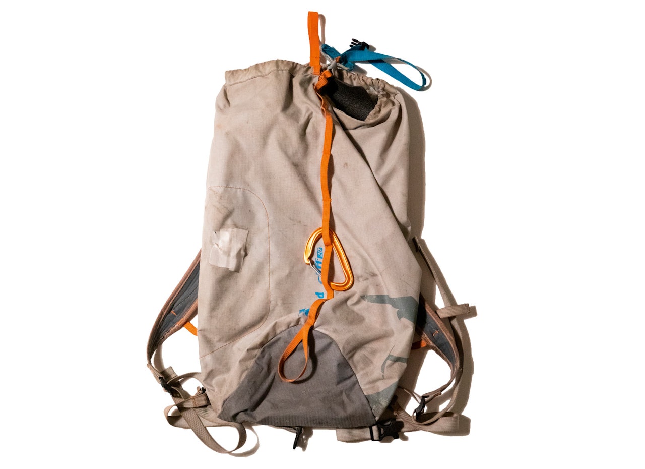 ORGANISK GRAMMING: Lett sekk i utgangspunktet, enda lettere etter at en mus gnagde hull i den. ORGANISK GRAMMING: Lett sekk i utgangspunktet, enda lettere etter at en mus gnagde hull i den.