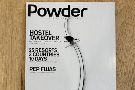 COVER: Mattias Fredrikssons første cover på Powder. Her med Henrik Windstedt i 2005. Foto: Mattias Fredriksson Mattias Fredriksson powder