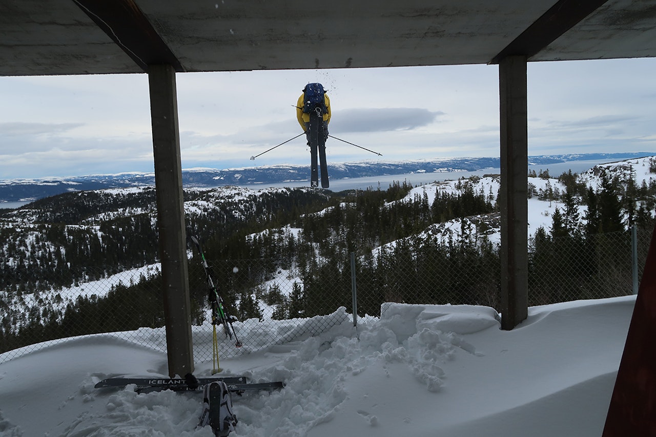 GRÅKALLEN: Christian Widén-Björk i Gråkallen. Foto: Bård Smestad Gråkallen