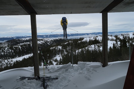 GRÅKALLEN: Christian Widén-Björk i Gråkallen. Foto: Bård Smestad Gråkallen