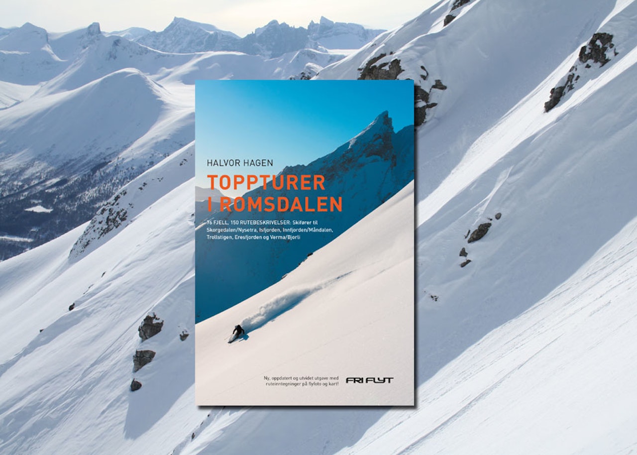 Toppturer i Romsdalen av Halvor Hagen har satt standarden for toppturbøker. Nå i helt ny utgave. Toppturer i Romsdalen av Halvor Hagen