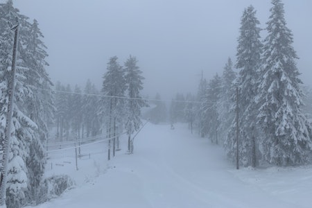 ÅPNER I HELGA: På lørdag åpner Hyttlibakken i Oslo Vinterpark. Slik ser det ut mandag formiddag. Foto: Espen Bengston / Oslo Vinterpark ÅPNER I HELGA: På lørdag åpner Hyttlibakken i Oslo Vinterpark. Slik ser det ut mandag formiddag. Foto: Espen Bengston / Oslo Vinterpark