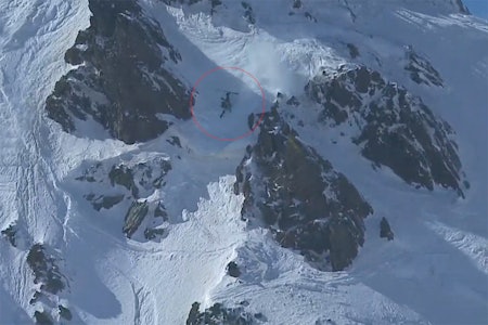 FALT: Hedvig Wessel falt tidlig i runnet. Foto: Skjermdump Hedvig Wessel