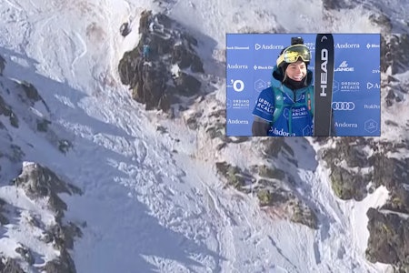 VANT: Hedvig Wessel vant i Andorra. Foto: Skjermdump Hedvig Wessel