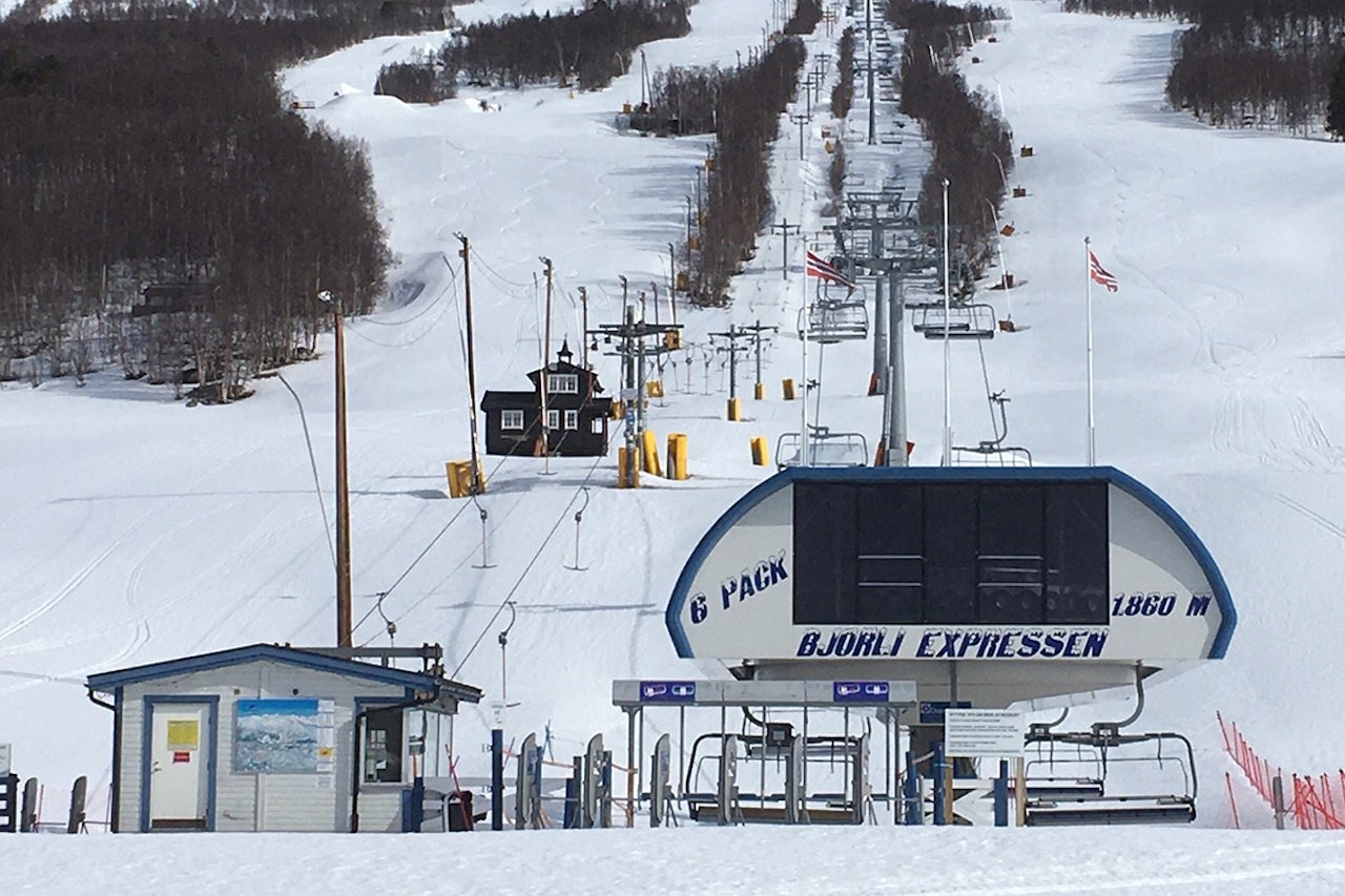 NY HEIS: Bjorli kan få ny heis - og en rekke nye hytter. Foto: Bjorli skisenter Bjorli skisenter
