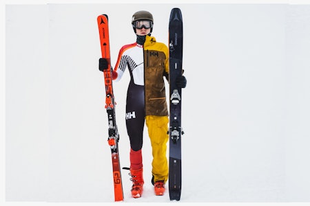 USKOLERT: Mange frikjørere kommer fra alpin bakgrunn. Øystein er en selvlært frikjører, men nå ønsker han å kjøre alpint. Bilde: Christian Nerdrum Mange frikjørere kommer fra alpin bakgrunn. Øystein er en selvlært frikjører, men nå ønsker han å kjøre alpint. Bilde: Christian Nerdrum