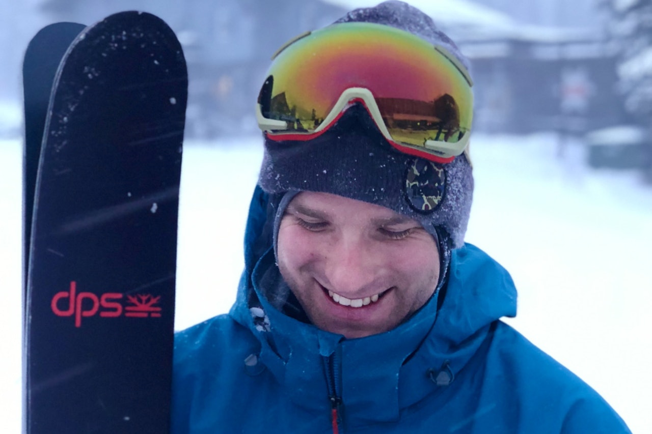 NY SKI: Dash Longe har designet nye DPS Koala 119 - og er i tillegg aktuell med ny skifilm. Se den her. Foto: DPS NY SKI: Dash Longe har designet nye DPS Koala 119 - og er i tillegg aktuell med ny skifilm. Se den her. Foto: DPS