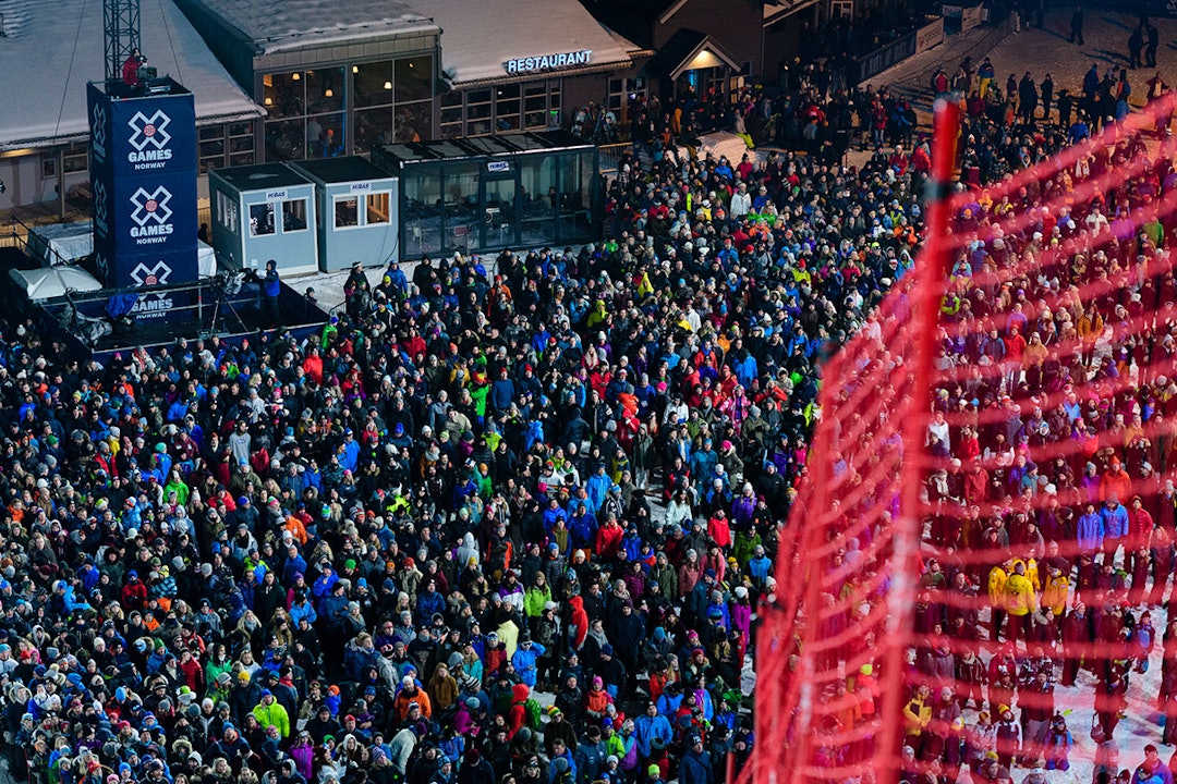 X GAMES: Her fra X Games i Hafjell. Foto: ESPN X Games Hafjell