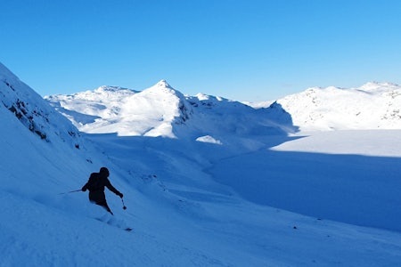 VINNER: Petter Johansen vant med dette bildet fra Djuptjønn på Gaustablikk. Foto: Petter Johansen Gaustablikk