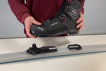 INN/UT: I en ny video viser Rottefella hvordan Xplore-bindingen fungerer. Rottefella Xplore