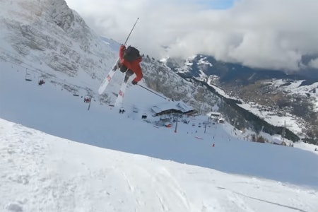 NY FILM: Se Candides nyeste skifilm. Foto: Skjermdump Candide Thovex