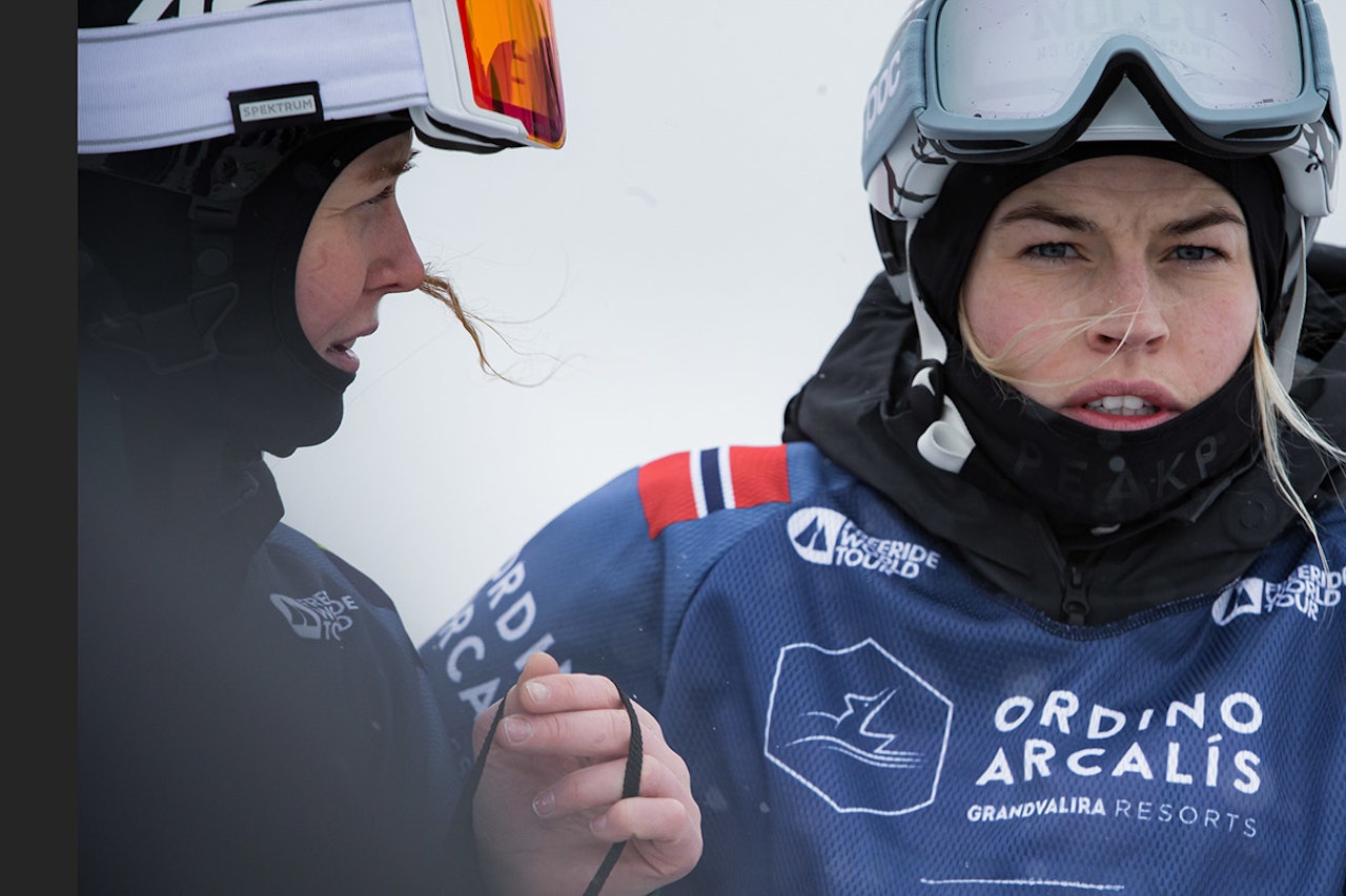 KLAR: Hedvig Wessel er klar for sesongens tredje Freeride World Tour-renn. Foto: Freeride World Tour Hedvig Wessel