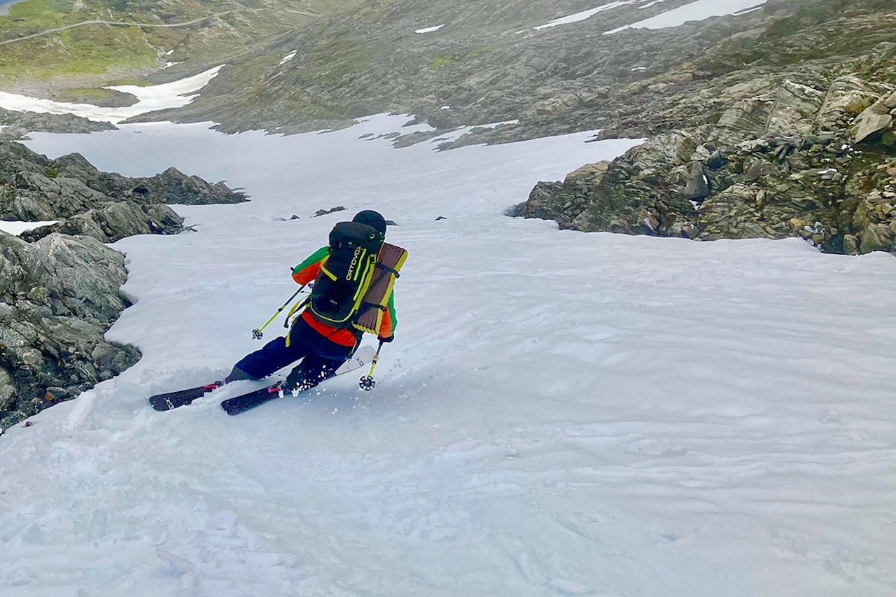 FINE SKIFORHOLD: Slik så det ut på Alnestind i helga. Foto: Ole-Morten Hestetun FINE SKIFORHOLD: Slik så det ut på Alnestind i helga. Foto: Ole-Morten Hestetun