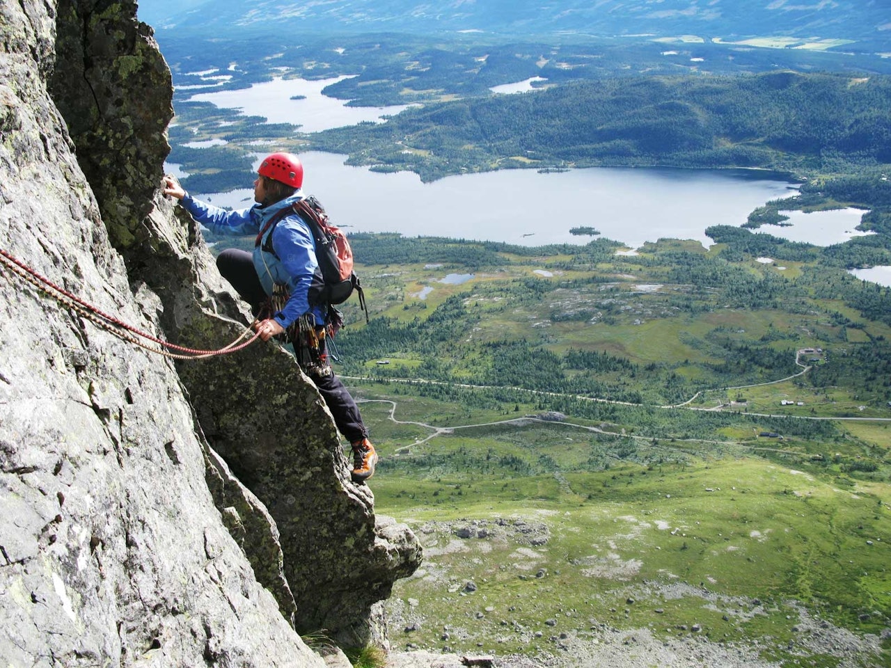 Klatring i Hemsedal