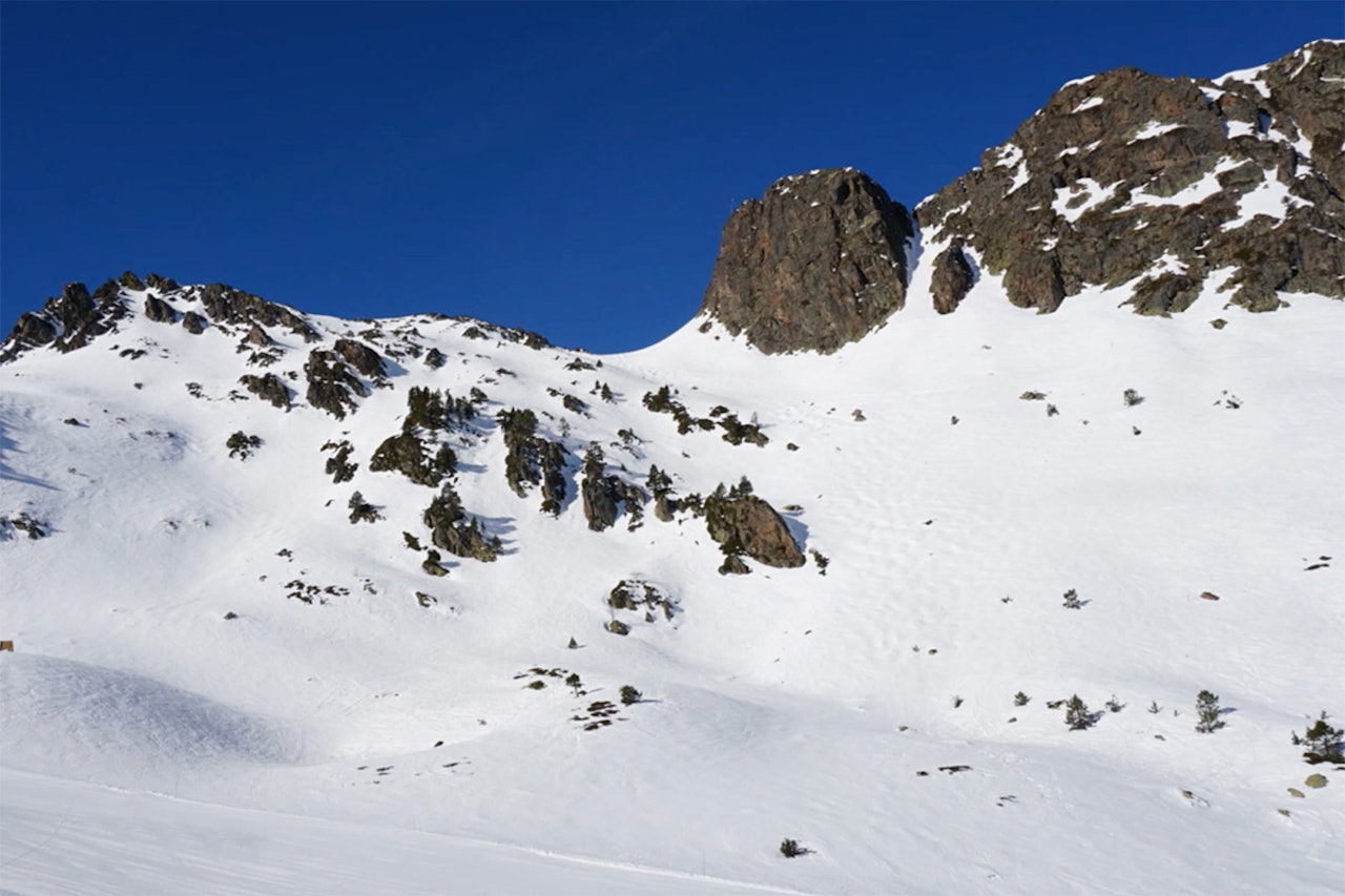 Fjellside i Andorra