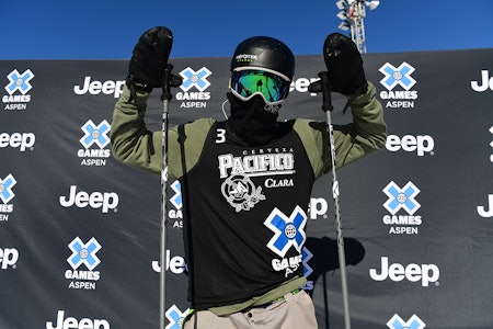 SØLV: Ferdinand Dahl tok sølv under søndagens X Games-finale. Foto: ESPN Ferdinad Dahl X Games