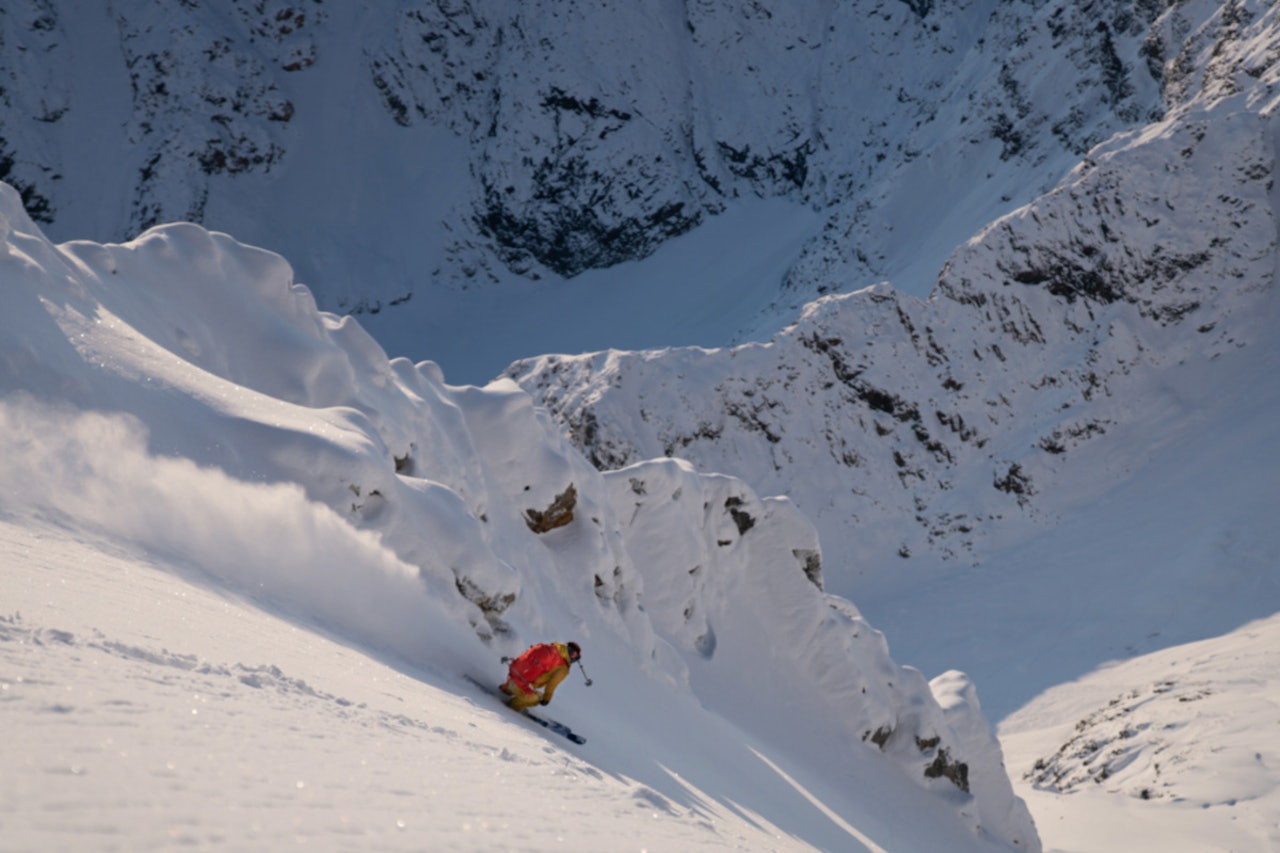 FLOTTE FORHOLD: Store Kjostinden kunne tilby drømmeforhold i helga. Foto: Martin Andersen FLOTTE FORHOLD: Store Kjostinden kunne tilby drømmeforhold i helga. Foto: Martin Andersen