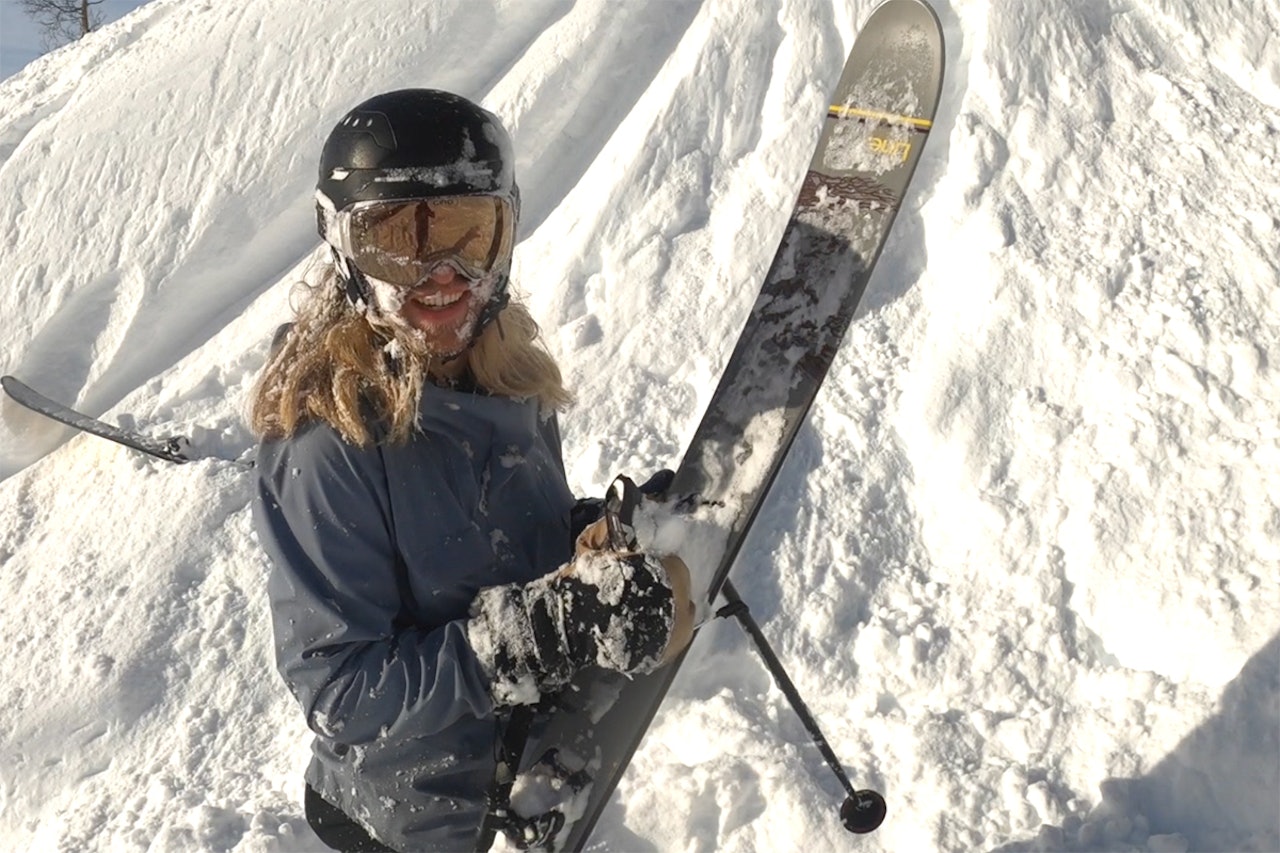 LAGER SKIFILM: Karl-Kristian Muggerud og Robert Andrè Ruud skal lage kortfilm. Foto: Skjermdump Posiva skifilm Robert Ruud Karl Kristian Muggerud