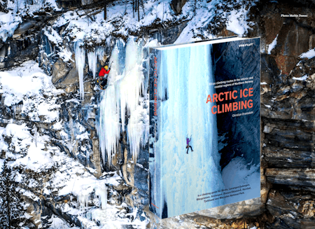 Arctic Ice Climbing Fri Flyt book cover Christian Dramsdahl