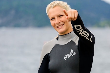 JUBLER: Oda Johanne Stokstad Brødholt er svært fornøyd med nyheten fra PWA. Foto: Christian Nerdrum Oda Johanne Stogstad Brødholt