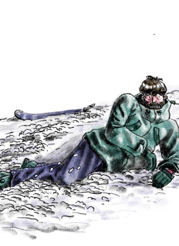 SOLOSPILL: Er det de introverte eller ekstroverte som er best på ski? Illustrasjon: Didrik Magnus-Andresen SOLOSPILL: Er det de introverte eller ekstroverte som er best på ski? Illustrasjon: Didrik Magnus-Andresen