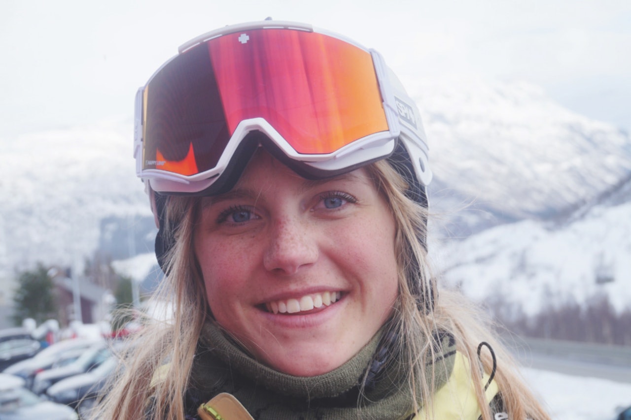 SEIERSVANT: I fjor vinter vant Emma Suphammer to av de tre junior-frikjøringskonkurransene hun stilte opp i, som her i Røldal. Foto: Oddvar Bratteteig