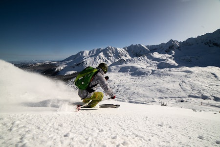 POLEN: Fin frikjøring i nokså eksotiske Zakopane. Foto: Kjetil Volent Polen Zakopane ski