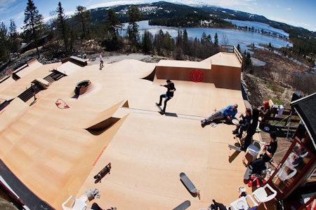 AVVIKLES: Hotellet Camp Vierli får nye eiere, og satsingen på skateboard og camps er historie. Foto: Visit Rauland Camp Vierli Rauland Raulandsfjell