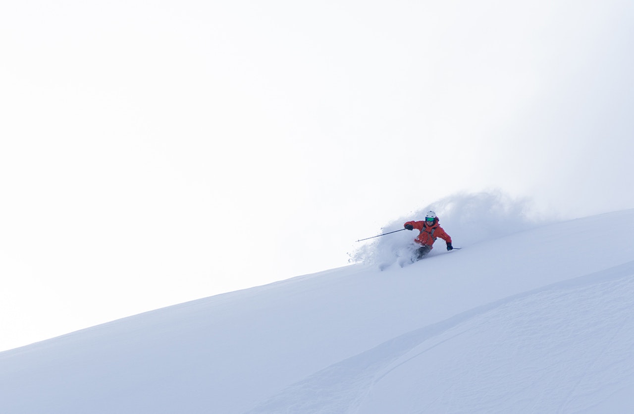 HØYDEPUNKT I CANADA: Et temmelig lekkert blinkskudd fra Georg Lande her - men hvem som kjører, det er hemmelig. Foto: Georg Lande HØYDEPUNKT I CANADA: Et temmelig lekkert blinkskudd fra Georg Lande her - men hvem som kjører, det er hemmelig. Foto: Georg Lande