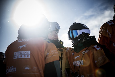 FACE CHECK: Hedvig Wessel under inspeksjonen av facen. Foto: FWT FACE CHECK: Hedvig Wessel under inspeksjonen av facen. Foto: FWT