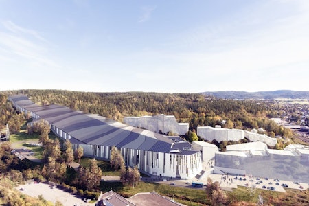 INNENDØRS: Skisenteret på Lørenskog blir innendørs. Nå kommer det også hotell for gjestene. Illustrasjon: Snø INNENDØRS: Skisenteret på Lørenskog blir innendørs. Nå kommer det også hotell for gjestene. Illustrasjon: Snø