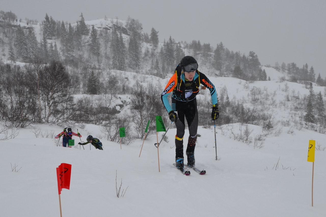 NY SEIER: Hans-Inge Klette vant Norgescupsprinten i Voss Resort på søndag og tok med det sin andre seier av to mulige for helga. Foto: Heidi Ure Hans-Inge Klette vant Norgescupsprinten i Voss Resort