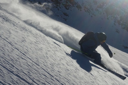 I ALPENE: Anders Backe fant fin frikjøring i Alpene. Foto: Privat