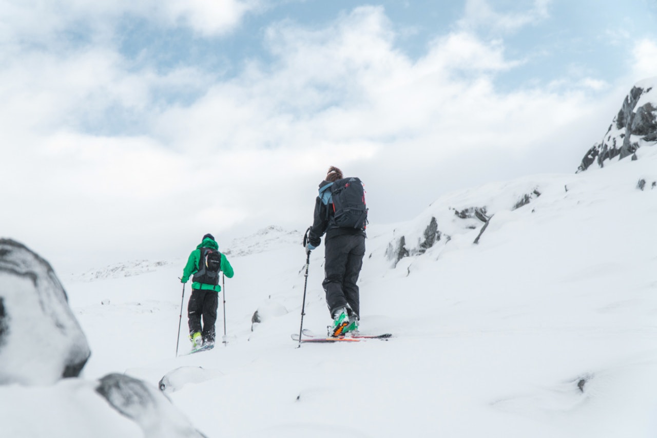 TOPPTUR: På vei opp Fannaråkbreen. Foto: Tim Maarten Riesen TOPPTUR: På vei opp Fannaråkbreen. Foto: Tim Maarten Riesen