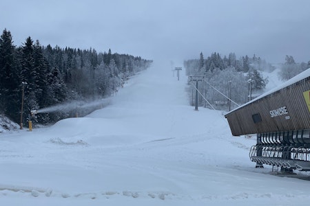 ÅPNER: Wyllerområdet er klart for åpning. Nå åpner først Ull, før Wyllerløypa følger etter. Foto: Espen Bengston Wyller Oslo Vinterpark Skimore Oslo Wyllerløpya
