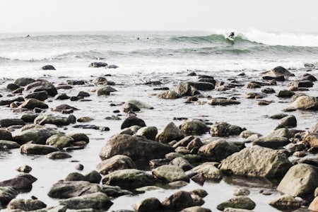 KONFLIKT: Windsurfere, grunneier og turgåere er igjen i konflikt om parkering på Saltstein. Foto: Christian Nerdrum Saltstein