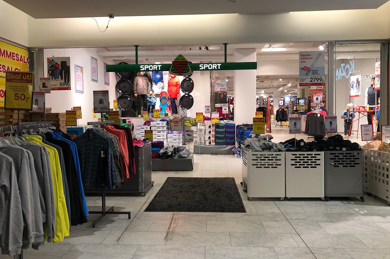 KONKURS: Gresvig, selskapet bak Intersport, G-Sport og G-Max, er konkurs. Foto: Wikimedia KONKURS: Gresvig, selskapet bak Intersport, G-Sport og G-Max, er konkurs. Foto: Wikimedia