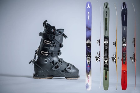 TEST: Test av ski og skiutstyr fra Atomic. Foto: Vegard Breie Atomic toppturski frikjøring test