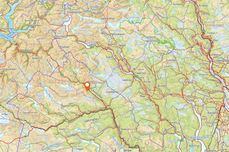 HEMSEDAL: Ulykken skal ha skjedd ved Hydnefossen i Hemsedal. Foto: Norgeskart